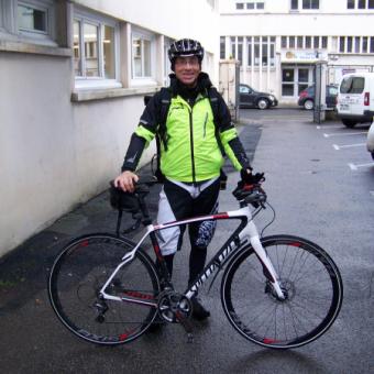 Photo de Jean-Pierre - Coursier à vélo à Caen