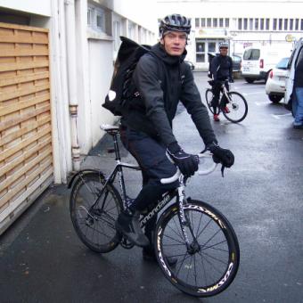 Photo de Yoann - Coursier à vélo à Caen