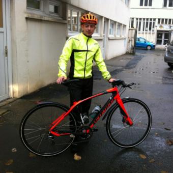 Photo de Thomas - Coursier à vélo à Caen